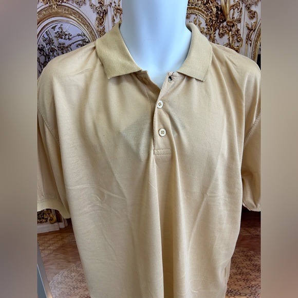 Tan men’s polo - Picture 2 of 2